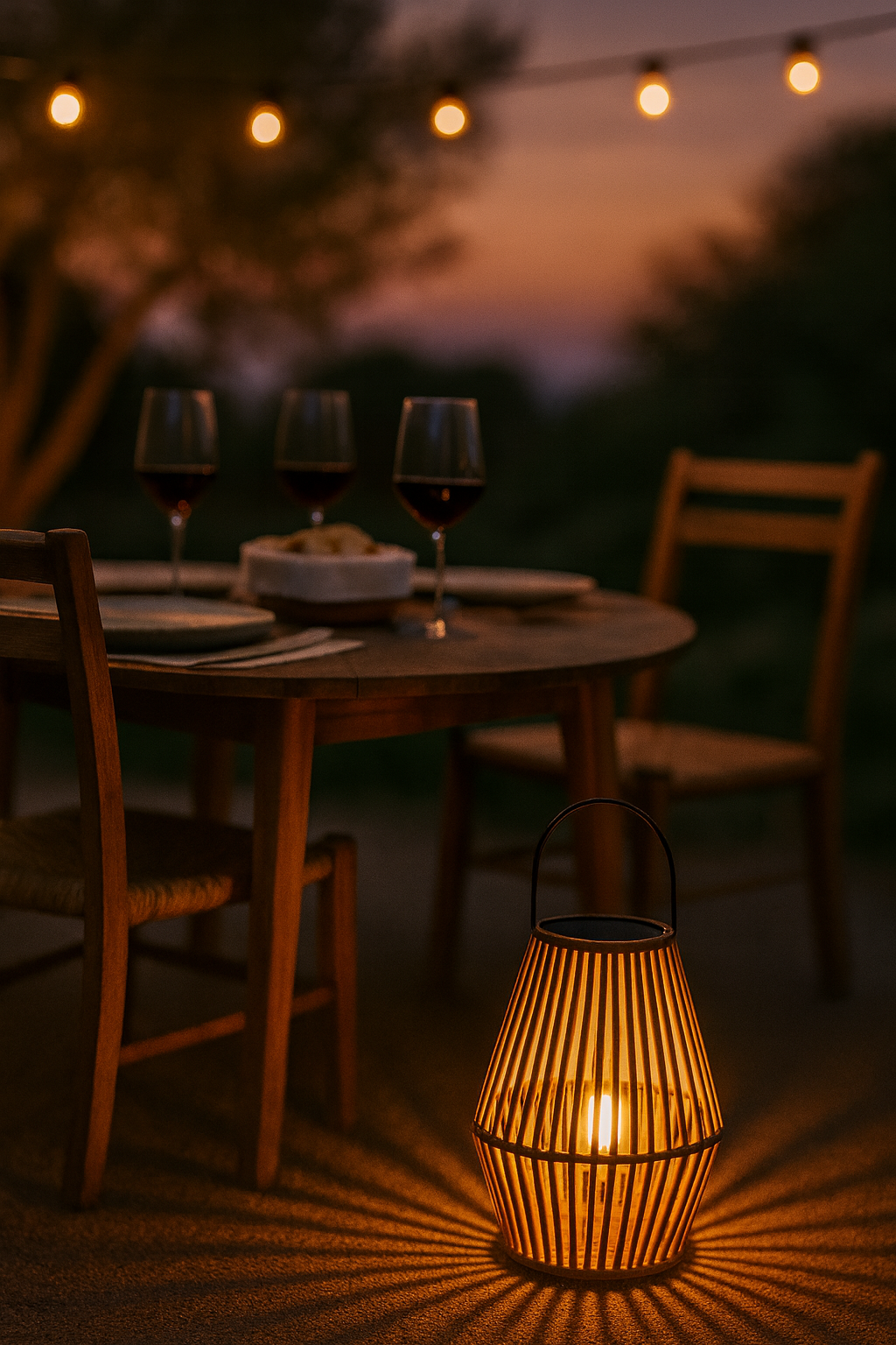 NOOR | SOLAR OUTDOOR LANTERN