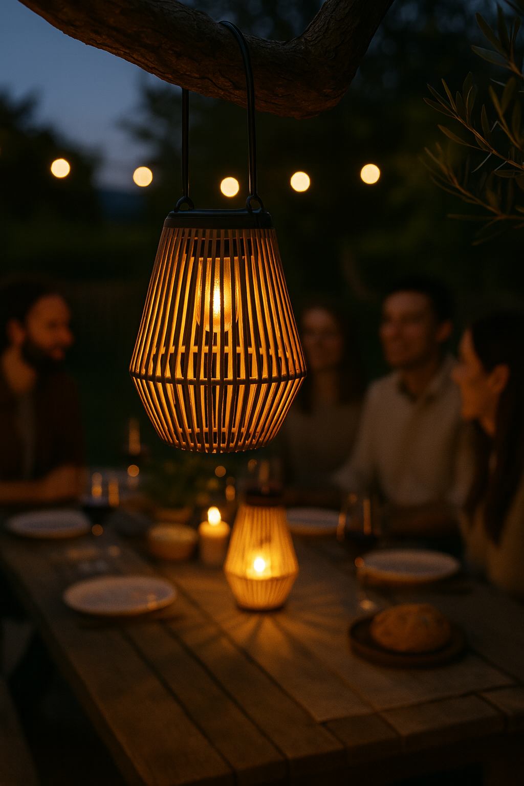 NOOR | SOLAR OUTDOOR LANTERN