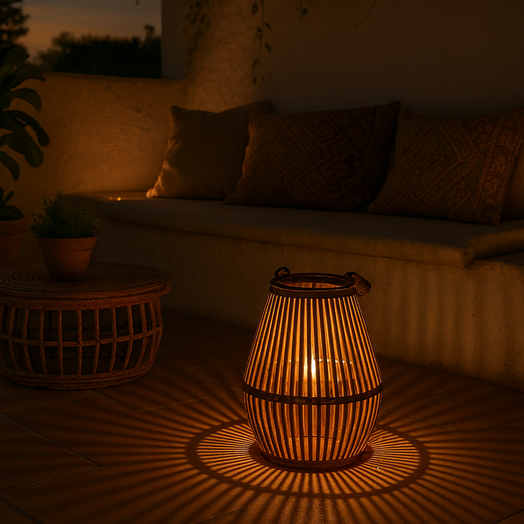 NOOR | SOLAR OUTDOOR LANTERN