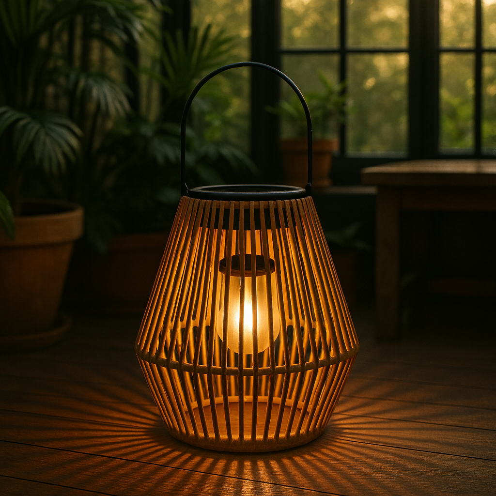NOOR | SOLAR OUTDOOR LANTERN